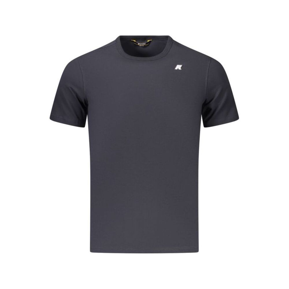 K-WAY Blue Cotton Men's Men's T-Shirt